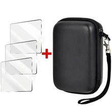Schutztasche + 3x Displayschutzfolie aus Hartglas